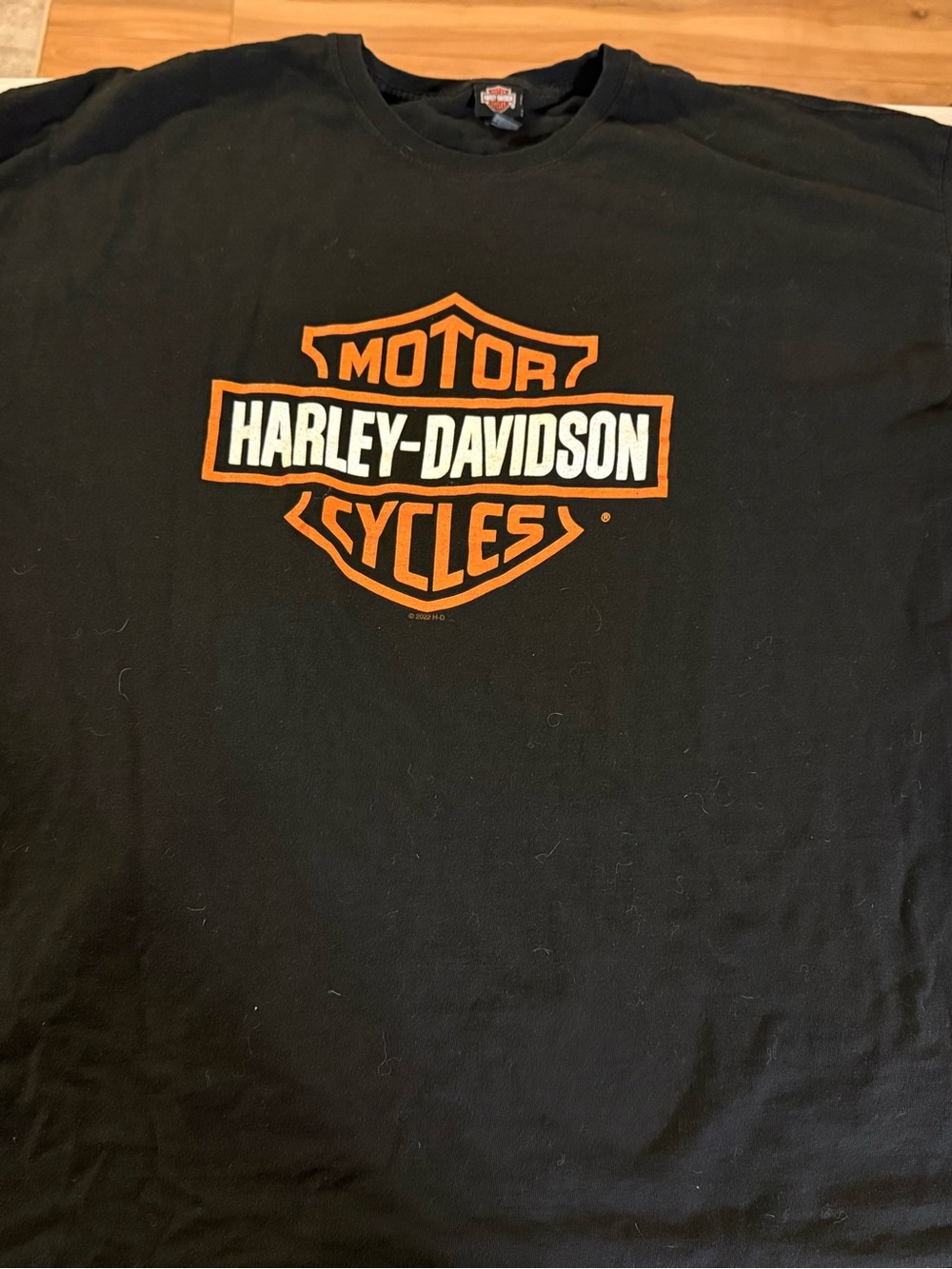 Harley-Davidson Motorcycles Black T-Shirt menโs Short Sleeve 3XL Plus Size FL